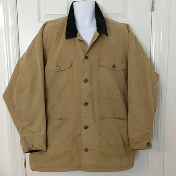 Patagonia Fleece Lined Canvas Jacket 